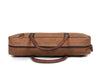 Malaga Canvas Knife Bag - Coffee - Aaron Leather Goods