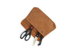 Malaga Canvas Knife Roll - Grey - Aaron Leather Goods