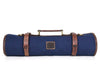 Malaga Canvas Knife Roll - Navy Blue - Aaron Leather Goods