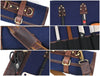 Malaga Canvas Knife Roll - Navy Blue - Aaron Leather Goods