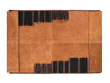Vicenza Leather Knife Roll - Walnut Brown - Aaron Leather Goods
