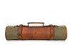 Marchena Canvas Knife Roll - Gingerbread - Aaron Leather Goods