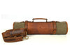 Marchena Canvas Knife Roll - Gingerbread - Aaron Leather Goods