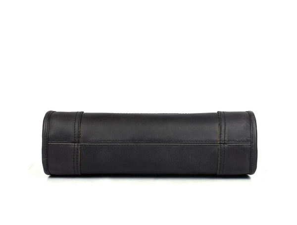 Madison Ladies Handmade Bag - Raven Black - Aaron Leather Goods