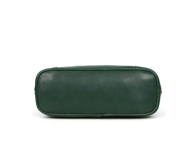 Toledo Leather Handbag - Pine Green - Aaron Leather Goods