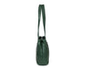 Toledo Leather Handbag - Pine Green - Aaron Leather Goods