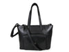 Brittany Travel Tote Bag – Raven Black - Aaron Leather Goods