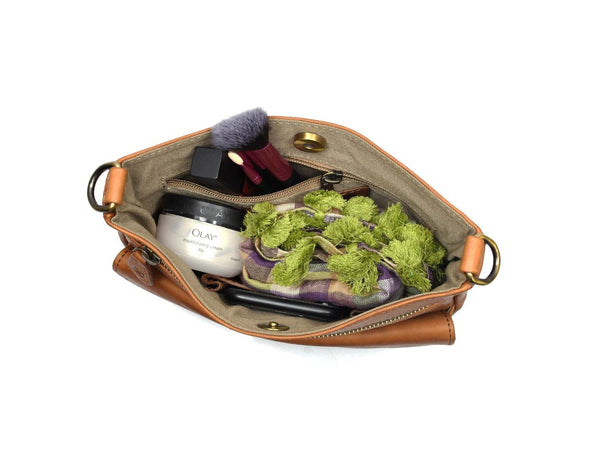 Havana Sling Bag - Caramel Brown - Aaron Leather Goods