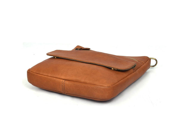 Havana Sling Bag - Caramel Brown - Aaron Leather Goods