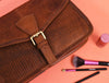 Ourense Leather Crossbody Bag - Gingerbread - Aaron Leather Goods