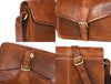 Ourense Leather Crossbody Bag - Gingerbread - Aaron Leather Goods