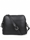 Requena Leather Crossbody Bag - Raven Black - Aaron Leather Goods