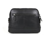 Requena Leather Crossbody Bag - Raven Black - Aaron Leather Goods
