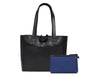 Melilla Travel Tote Bag – Raven Black - Aaron Leather Goods