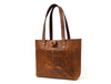Melilla Travel Tote Bag – Caramel Brown - Aaron Leather Goods