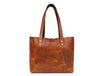 Melilla Travel Tote Bag – Gingerbread - Aaron Leather Goods