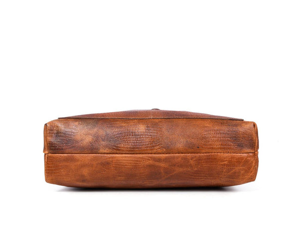 Melilla Travel Tote Bag – Gingerbread - Aaron Leather Goods