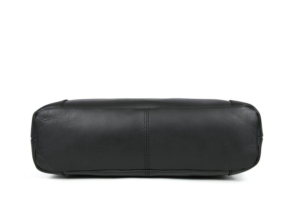 Mieres Travel Tote Bag Combo – Raven Black - Aaron Leather Goods