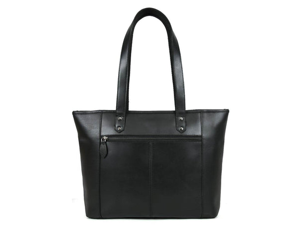 Mieres Travel Tote Bag Combo – Raven Black - Aaron Leather Goods