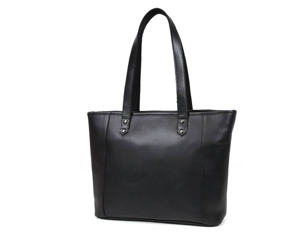 Mieres Travel Tote Bag Combo – Raven Black - Aaron Leather Goods