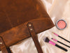 Canaria Travel Tote Bag – Caramel Brown - Aaron Leather Goods