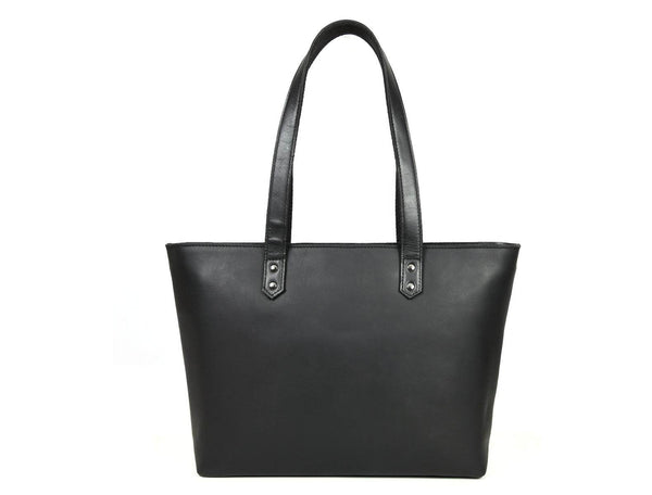 Canaria Travel Tote Bag – Raven Black - Aaron Leather Goods
