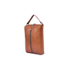 Leather Travel Toiletry Bag with Handle & Zip - Aaron Leather Goods