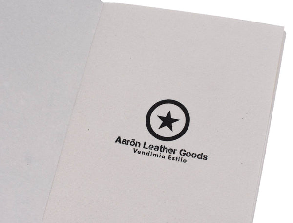 Onano Refillable Writing Notebook, Set of 2 - Aaron Leather Goods