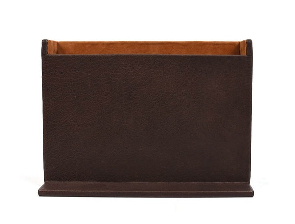 Leather Coaster & Table Organizer Combo - Aaron Leather Goods