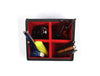 Esagono Leather Desk Organizer - Raven Black - Aaron Leather Goods