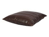 Baltimore Leather Pillow Cover - Walnut Brown - Aaron Leather Goods