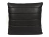 Baltimore Leather Pillow Cover - Raven Black - Aaron Leather Goods