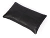 Arizona Leather Pillow Cover - Raven Black - Aaron Leather Goods