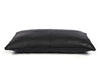 Arizona Leather Pillow Cover - Raven Black - Aaron Leather Goods