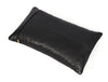 Arizona Leather Pillow Cover - Raven Black - Aaron Leather Goods