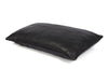 Arizona Leather Pillow Cover - Raven Black - Aaron Leather Goods