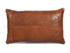 Arizona Leather Pillow Cover - Brown - Aaron Leather Goods