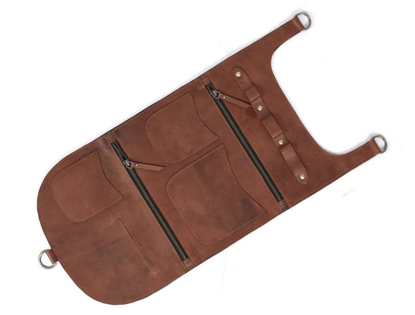 Seattle Leather Organizer - Brown - Aaron Leather Goods