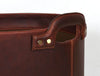 Jolanda Leather Wastebasket - Walnut Brown - Aaron Leather Goods