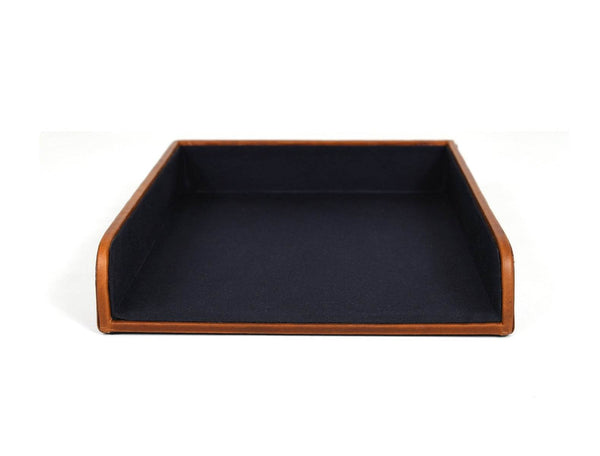 Morefo Leather Letter Tray - Multicolor - Aaron Leather Goods