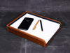 Morefo Leather Letter Tray - Multicolor - Aaron Leather Goods
