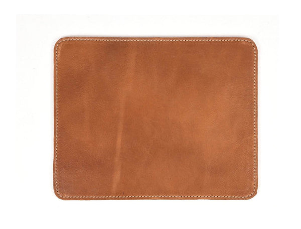 Leather Desk Mat & Mouse Tray Combo - Aaron Leather Goods