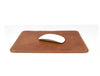 Riesling Leather Mouse Tray - Caramel Brown - Aaron Leather Goods