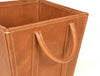 Damocle Leather Bin - Caramel Brown - Aaron Leather Goods