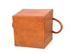 Damocle Leather Bin - Caramel Brown - Aaron Leather Goods