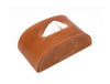 Odino Leather Tissue Holder – Caramel Brown - Aaron Leather Goods