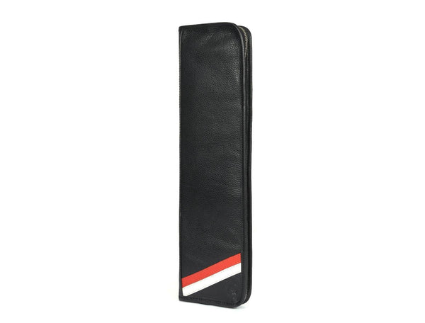 Luxura Tie case - Black - Aaron Leather Goods