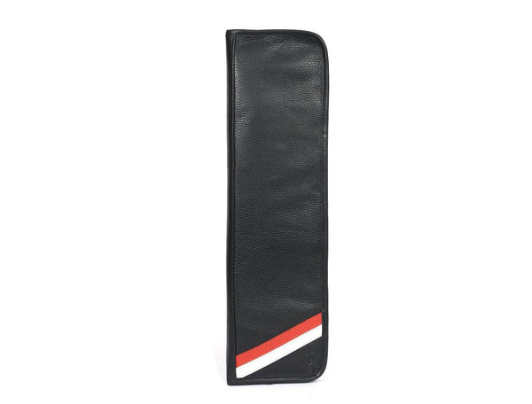 Luxura Tie case - Black - Aaron Leather Goods