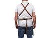 Florence Suede Apron - Chestnut - Aaron Leather Goods