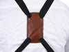 Arucas Suede Apron - Caramel Brown - Aaron Leather Goods